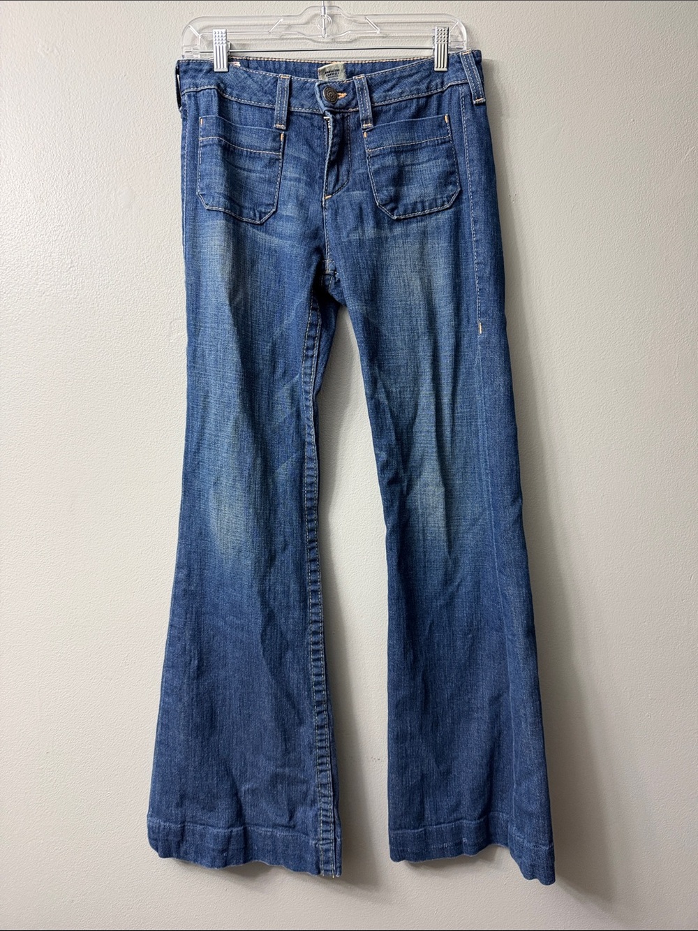 True Religion world tour y2k 90s flare leg Women's Dark Blue Denim Jeans 28